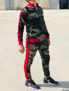 A picture of Мъжки комплект Lagos Red Camo